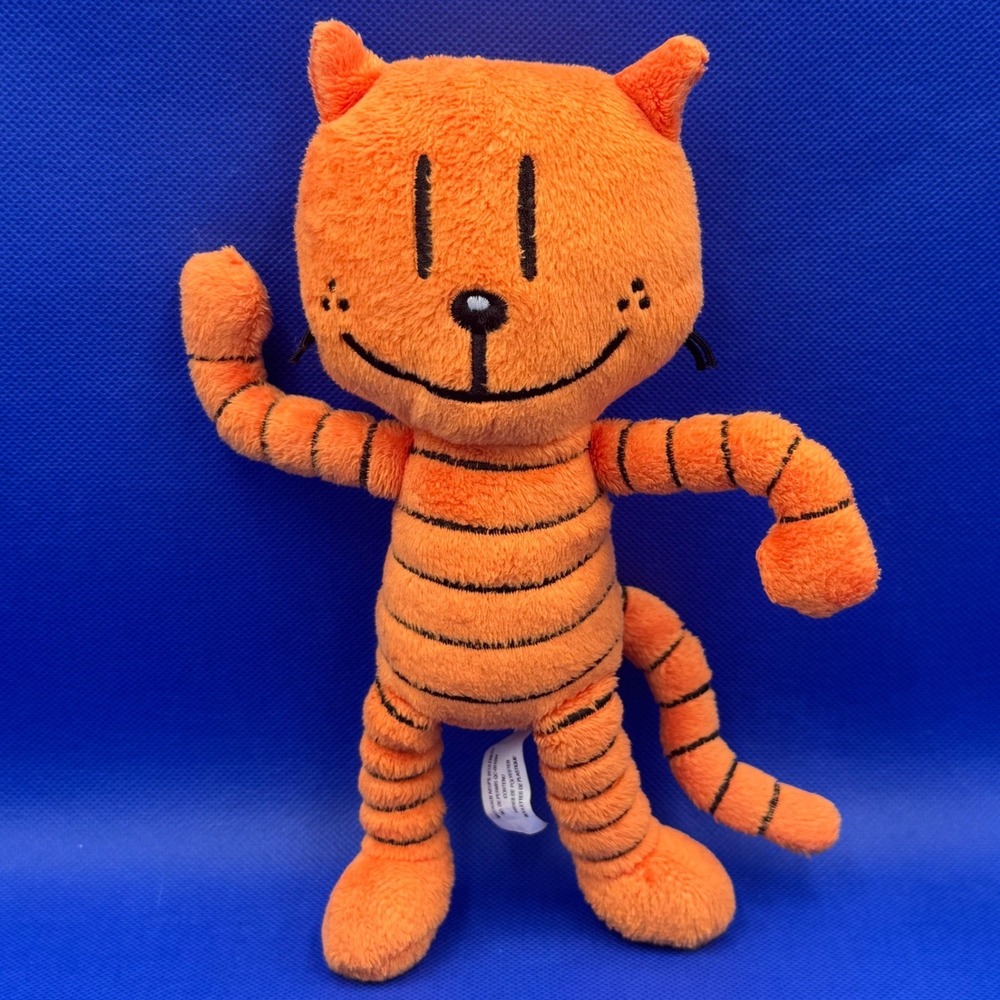 Pilke Petey the Cat Dog Man MerryMakers Plush 9" Stuffed Animal Scholastic Book